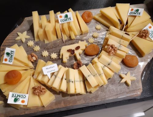 Plateau de fromages du Jura pour dégustation | Fromagerie Narbief Bizot