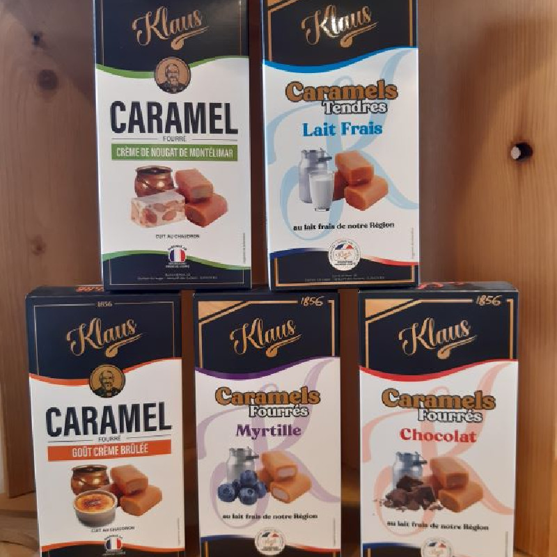 Caramels tendres Klaus au lait frais