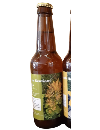 Milvus  | Bière Bio Blanche à la gentiane - 33 cl