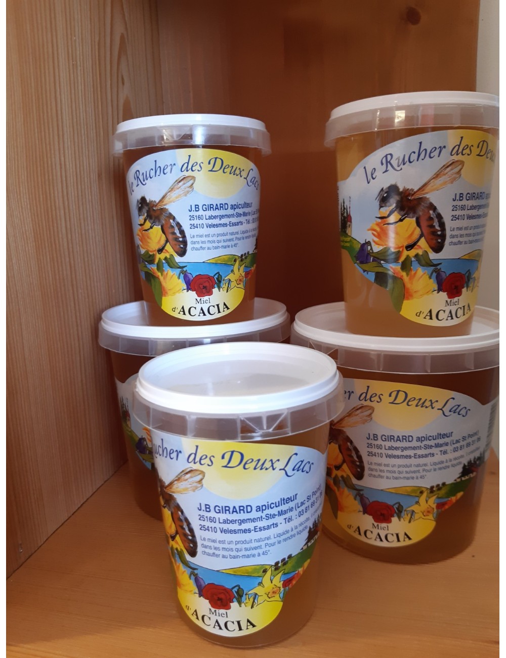 Miel de forêt du Haut-Doubs | Produit artisanal de la Fromagerie Narbief