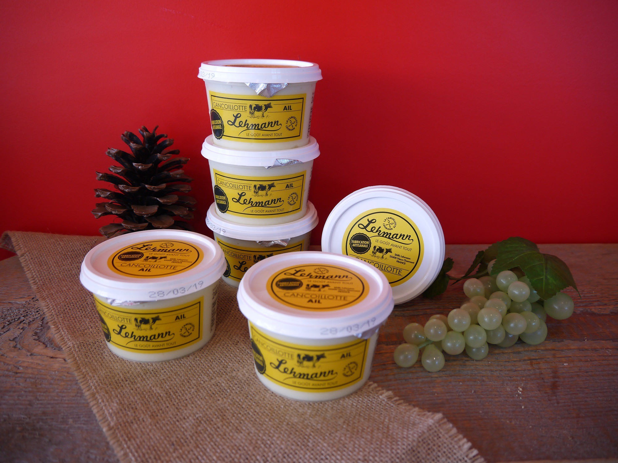 Fromage de Franche Comté | Cancoillotte à l'ail
